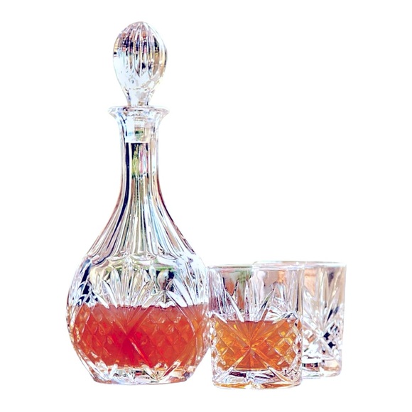 🌟 Godinger Dublin Wine Decanter Set - 24% Lead Crystal - Picture 12 of 13